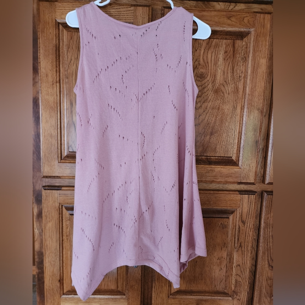 VEIISAR Blush Cotton Dress Size M NWT - Picture 8 of 8